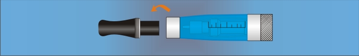 Changing the tip to EGO-CE6