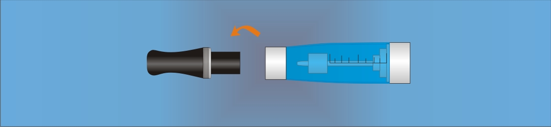 Fill Clearomizer with e-Liquid