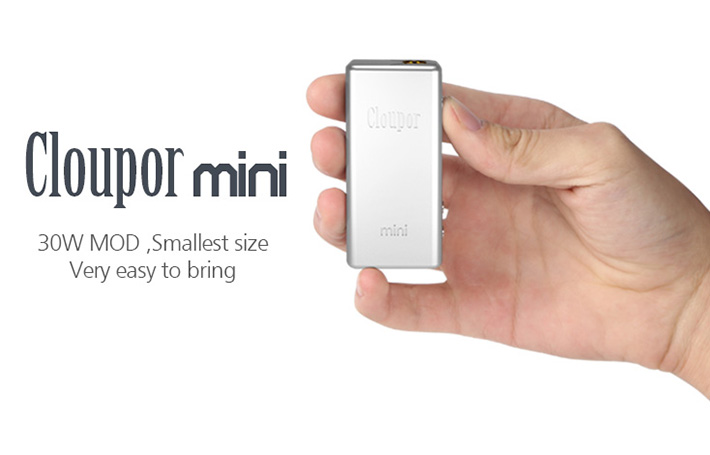 The Cloupor Mini 30w E-Cigarette Box Mod