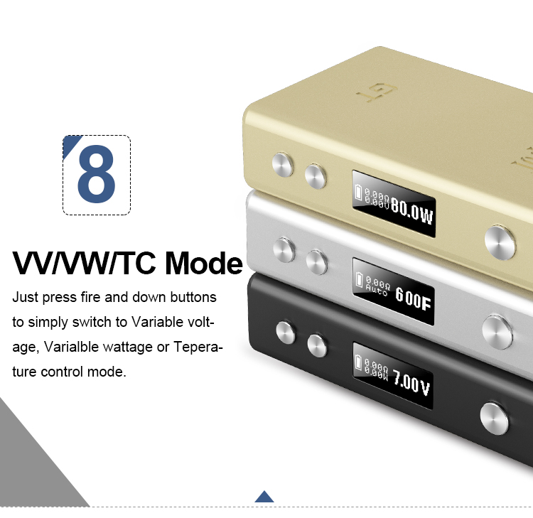 Variable Voltage, Variable Wattage, Temperature Control
