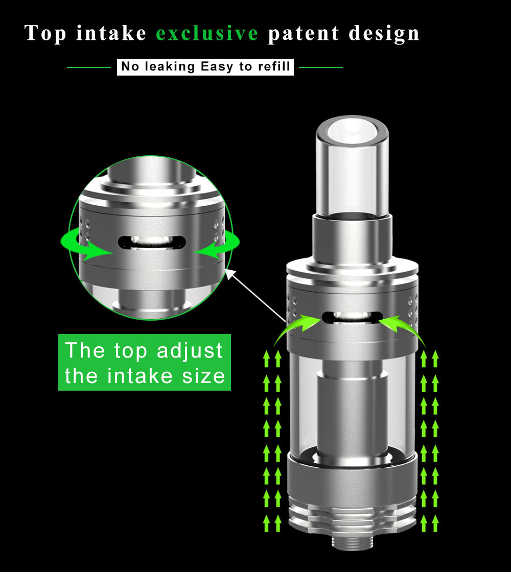 The KORE Sub-Ohm Top Airflow Clearomizer